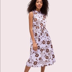 Kate Spade Flora Spade Midi Dress